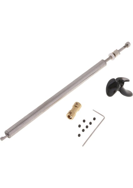 Rc Tekne Aksesuarları 5mm Motor Tahrik Mil Sistemi Bağlayıcı Pervane Conta fırsatları