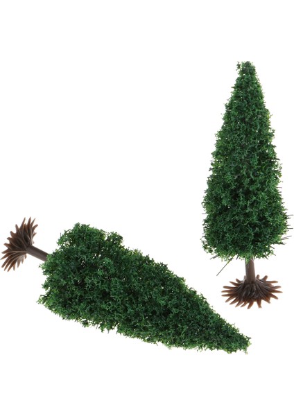Kum Masası Için Plastik Model Ağacı Mikro Peyzaj Dioramas Kitleri 5.5cm indirimleri