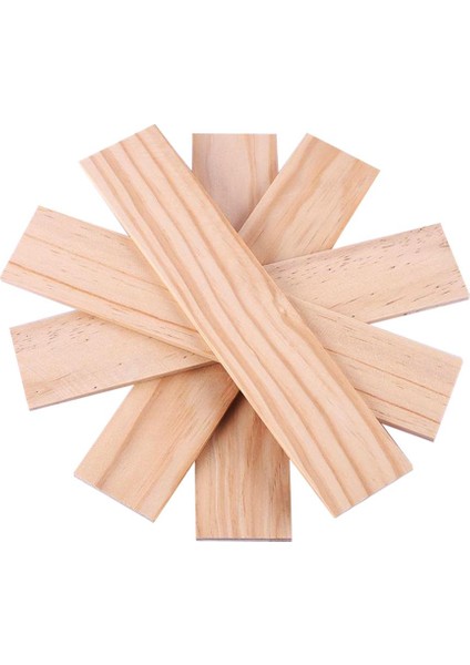 5x Doğal Balsa Ahşap Şeritler 250MM Uzunluğunda Dıy Model Yapımı Tekne Evi 250 x 5mm