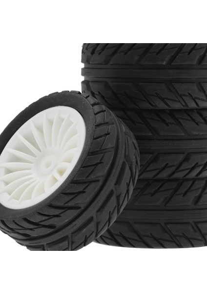 4 Adet Rc Araba Lastikleri 1/16 Yedek Parça SG1603 Araç Model Aşağı Için Dıy indirimleri