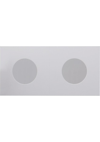 50PCS Katılır Karton Tutucular Mylar Box White 31.5mm