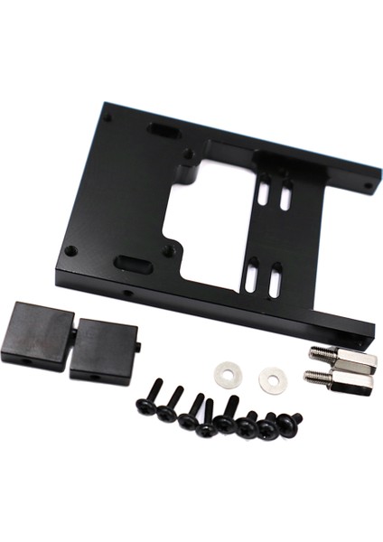 Araba Servo Sabit Koltuk Dağı Braketi Kiti Için Wpl B16 B24 B36 C14 C24 Dıy Yedek Siyah modelleri