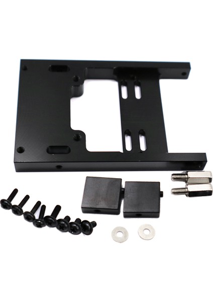 Araba Servo Sabit Koltuk Dağı Braketi Kiti Için Wpl B16 B24 B36 C14 C24 Dıy Yedek Siyah indirimleri