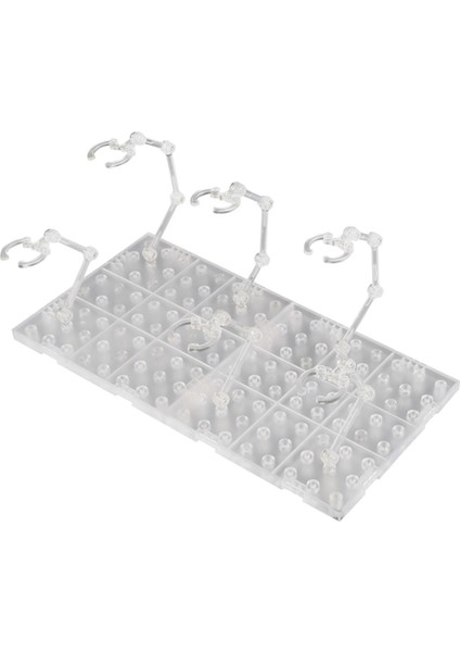 1/144 1/100 Için Plastik Aksiyon Figürü Ekran Tutucu Desteği 30X15X10CM