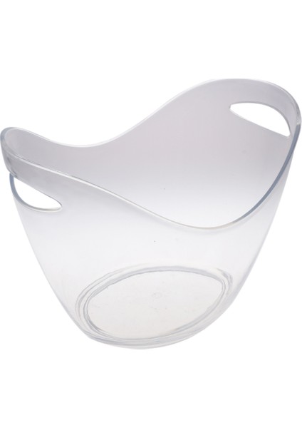 Açık Akrilik Buz Kovası Şampanya Buz Kovası Seti Taşınabilir 26X20CM 26.5X19.5X20CM(Yurt Dışından)