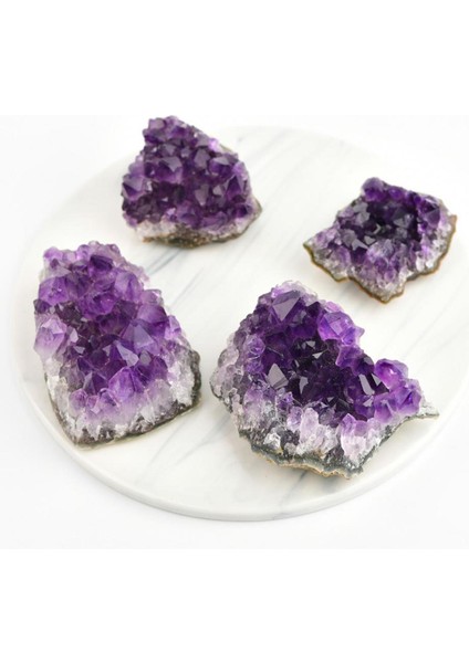 Doğal Ametist Geode Kristal Kümesi 40-50G