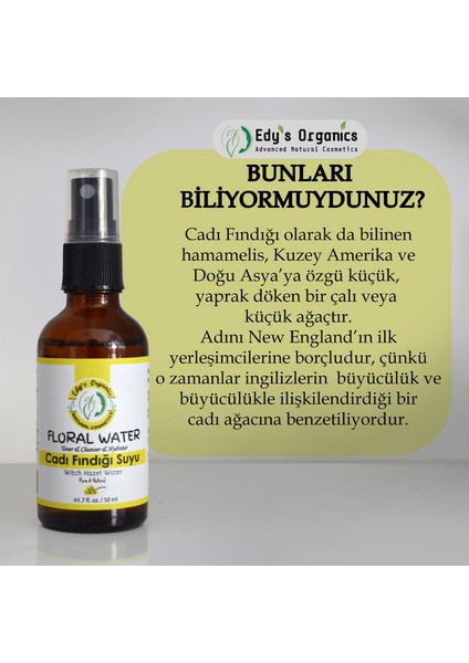 Cadı Fındığı(Hamamelis) Suyu