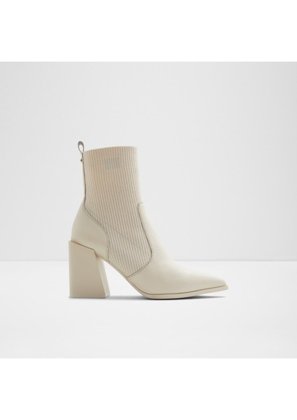 Ganına Bot Orta Boy Botlar;şık Bot - Beyaz