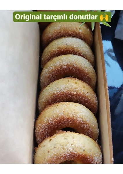 Ketojenik & Glutensiz Tarçınlı Donut (6 Adet 7 cm Çaplı) modelleri
