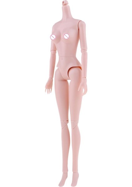 Güzellik 1/6 Bjd Bebek Orta Büst Kadın Top Eklemli Bebek Vücut Parçaları (Yurt Dışından)