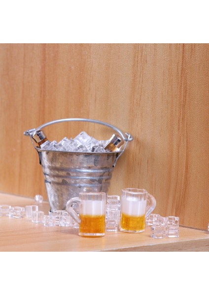 1/12 Dollhouse Buck Şişe Model Çubuk Dekor Aksesuarları (Yurt Dışından)