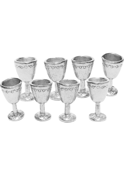 8 Paket 1:12 Dollhouse Simulation Goblet Kitleri Oyuncaklar (Yurt Dışından)