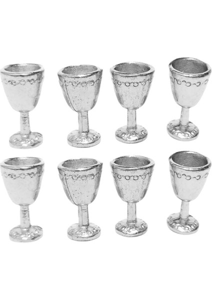 8 Paket 1:12 Dollhouse Simulation Goblet Kitleri Oyuncaklar (Yurt Dışından)