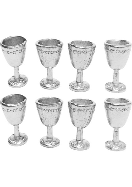 8 Paket 1:12 Dollhouse Simulation Goblet Kitleri Oyuncaklar (Yurt Dışından)