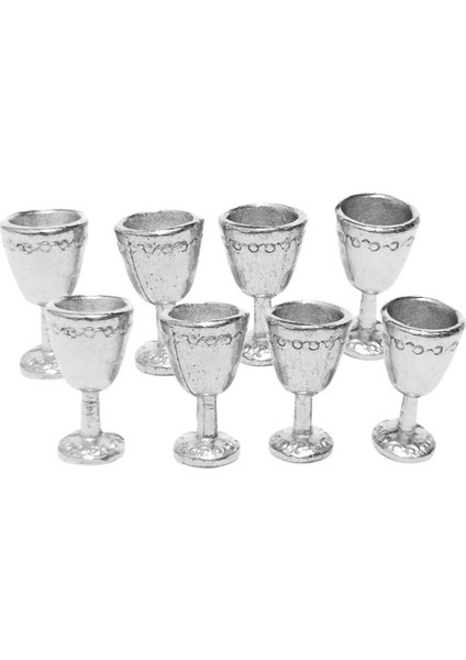 8 Paket 1:12 Dollhouse Simulation Goblet Kitleri Oyuncaklar (Yurt Dışından)