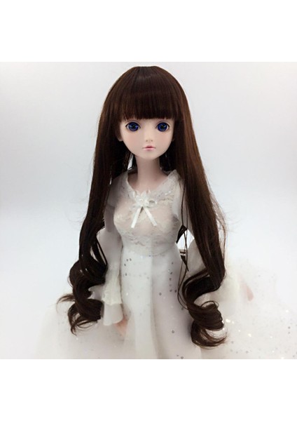 Bjd Bf Için 1/6 Kıvırcık Uzun Saç (Yurt Dışından)
