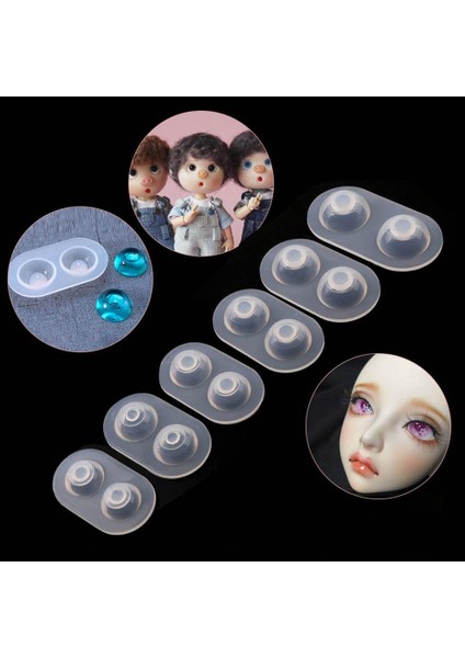 6pcs Bjd Bebek Ağır Öğrenci Göz Silikon Diy Bjd Göz Malzemeleri Malzemeleri (Yurt Dışından) fiyatları