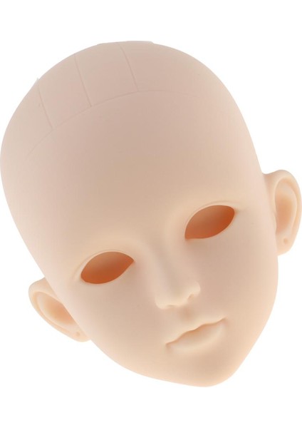 1/4 Bjd Ob Bebek Özel Accs Için Gözsüz Plastik Bebek Kafa Heykel (Yurt Dışından)