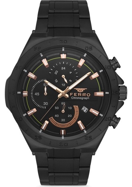 Ferro- FM31305A-G 46 mm Erkek Kol Saati