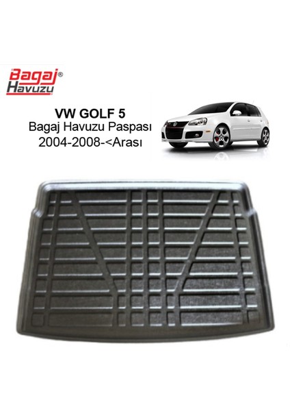 2004 Volkswagen Golf 5 Bagaj Havuzu Tam Uyumlu