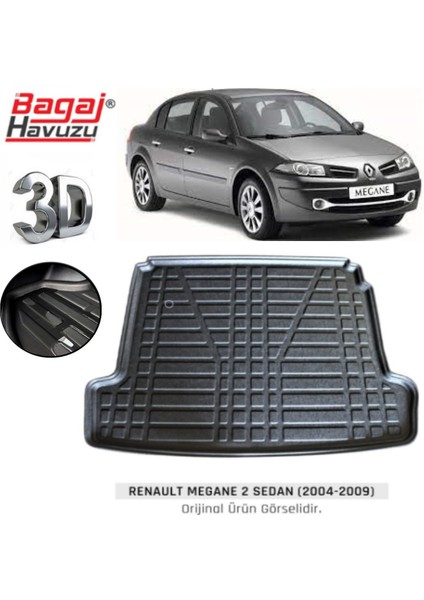 2008 Renault Megane 2 Sedan Bagaj Havuzu Tam Uyumlu