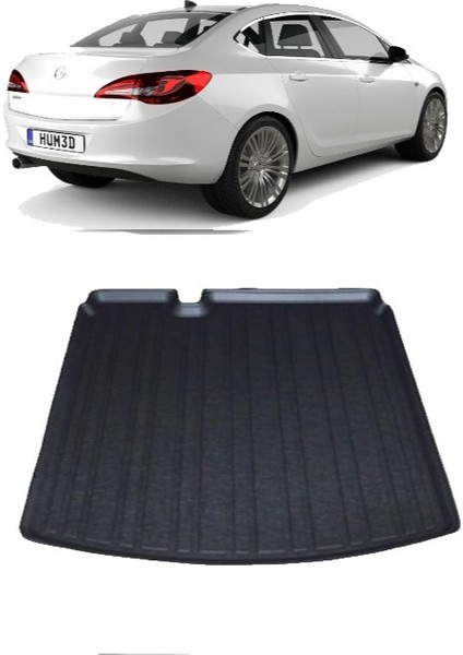 Opel Astra J Sedan Bagaj Havuzu 2012-2021 Ince Stepne 3D Uyumlu
