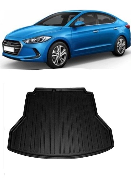 2020 Hyundai Elantra 3D Bagaj Havuzu Kokusuz Kauçuk