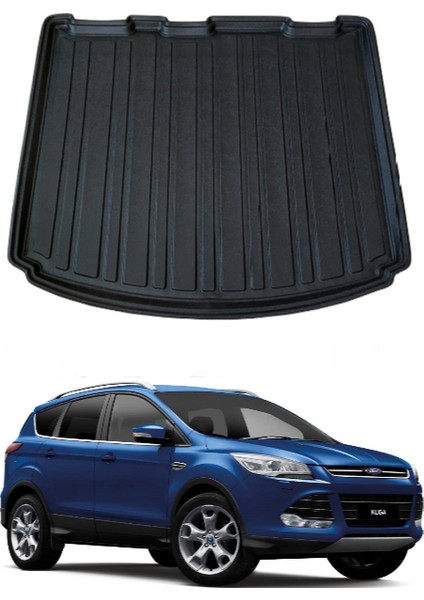 2018 Ford Kuga Koltuk 3D Bagaj Havuzu Kauçuk Siyah