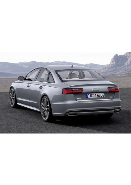 Born Garage 2016 Audi A6 Sedan Uyumlu Bagaj Havuzu Tam Uyumlu 3D Kauçuktur