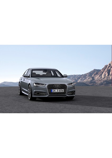 Born Garage 2016 Audi A6 Sedan Uyumlu Bagaj Havuzu Tam Uyumlu 3D Kauçuktur