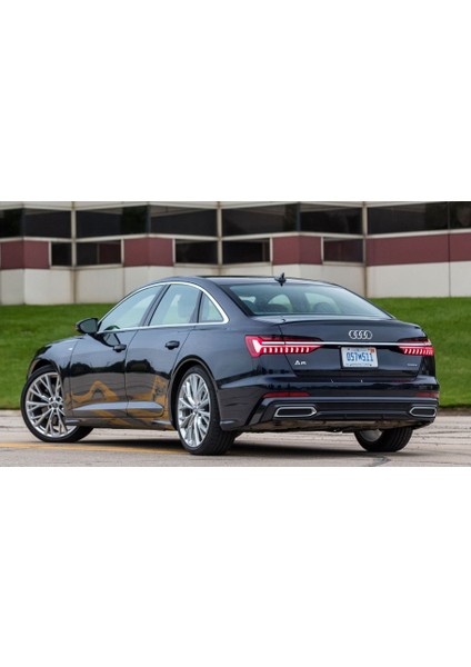 2021 Audi A6 Sedan Uyumlu Bagaj Havuzu Tam Uyumlu 3D Kauçuktur