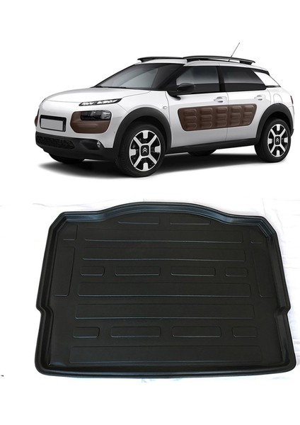 C4 Cactus Bagaj Havuzu 2014-2020 Özel Üretim ve Tam Uyumlu Kaucuk