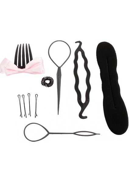 Dıy Saç Tarağı Örgü At Kuyruğu Stil Aksesuarları Seti indirimleri