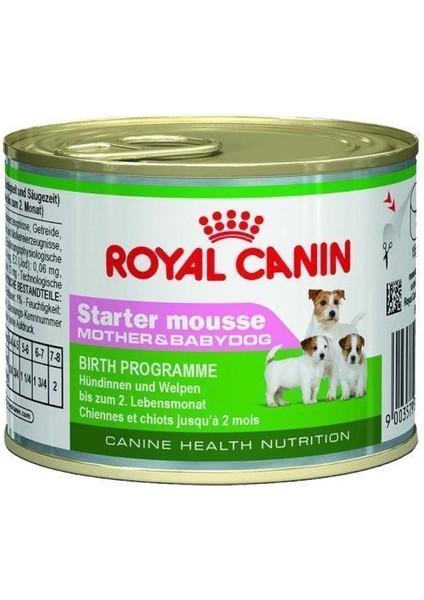 Starter Mousse Mother Babydog Yavru Köpek Konservesi 195 gr