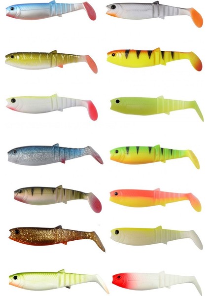 Lb Cannibal 10 cm 9 gr Bulk Box Suni Yem White And Black indirimleri