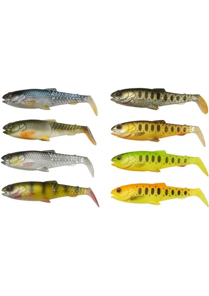 Craft Cannibal Paddletail 8.5 cm 7 gr Suni Yem Dirty Roach