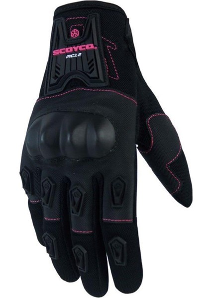 MC12W Korumalı Kadın Motosiklet Eldiveni