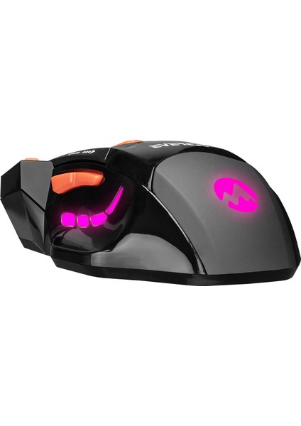 SGM-X7 Usb Siyah Makrolu 7200dpi Oyuncu Mouse +Gaming Mouse Pad