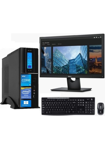 Flex Sff Intel Core i5 12400 16 GB 512 GB SSD Windows 11 Pro 21.5" FHD Masaüstü Bilgisayar ZET22260