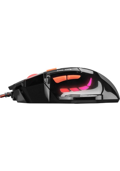 SGM-X7 Usb Siyah Makrolu 7200dpi Oyuncu Mouse +Gaming Mouse Pad