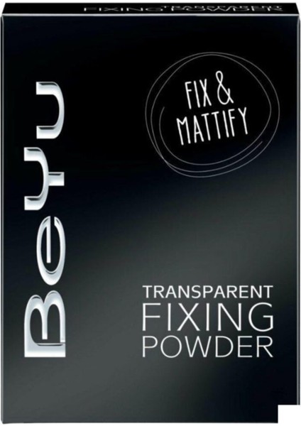 Transparent Fixing Powder