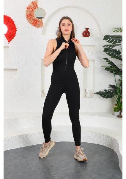 Basic Siyah Yoga Tulumu modelleri