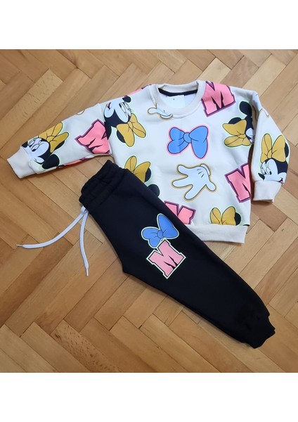 Mickey Mini Mouse Baskılı Disney Çocuk Eşofman Takım fiyatları