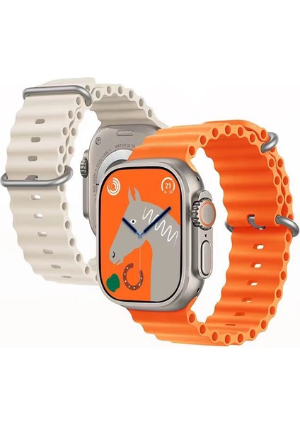 Apple Watch 44 mm Için Krd-75 Renkli Silikon Kayış-Kordon modelleri