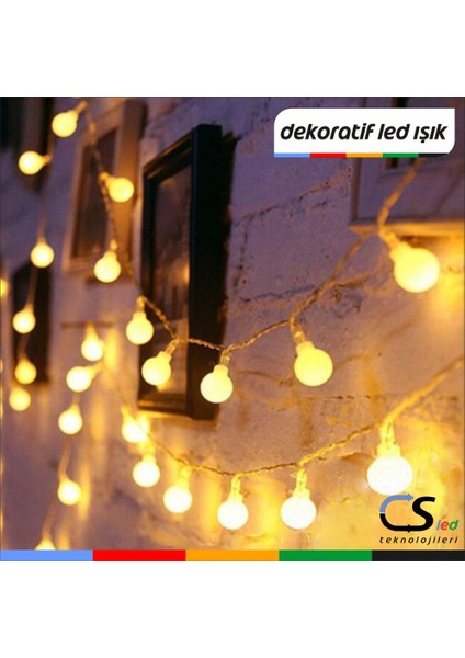 Cs LED Dekoratif LED Işıklı Top