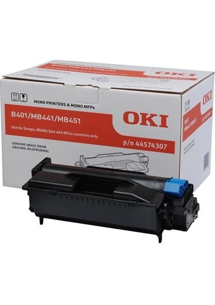 Okı B401 MB441 451 Siyah Muadil Toner