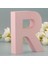 26 Mektup Pembe Ahşap Çerçeveli Düğün Doğum Günü R Için Alfabe Mektubu (Yurt Dışından) 5