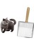 Kedi Çöp Kepçesi Uzun Saplı Atık Metal Temiz Kepçe Elyafı (Yurt Dışından) 3