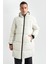 Fit Regular Fit İçi Polarlı Mont X5345AZ22WN 5