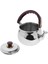 Paslanmaz Çelik Islık Çaydanlık Su Potu Kettle Metal Gümüş 2.7 L (Yurt Dışından) 3
